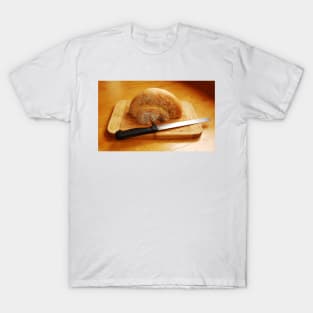 Half a White Swirl Bread Loaf T-Shirt